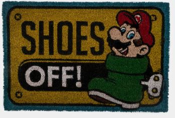 Zerbino Super Mario Shoes Off Cm 60X40- Gp85125 Zerbino Super Mario Shoes Off Cm 60X40- Gp85125